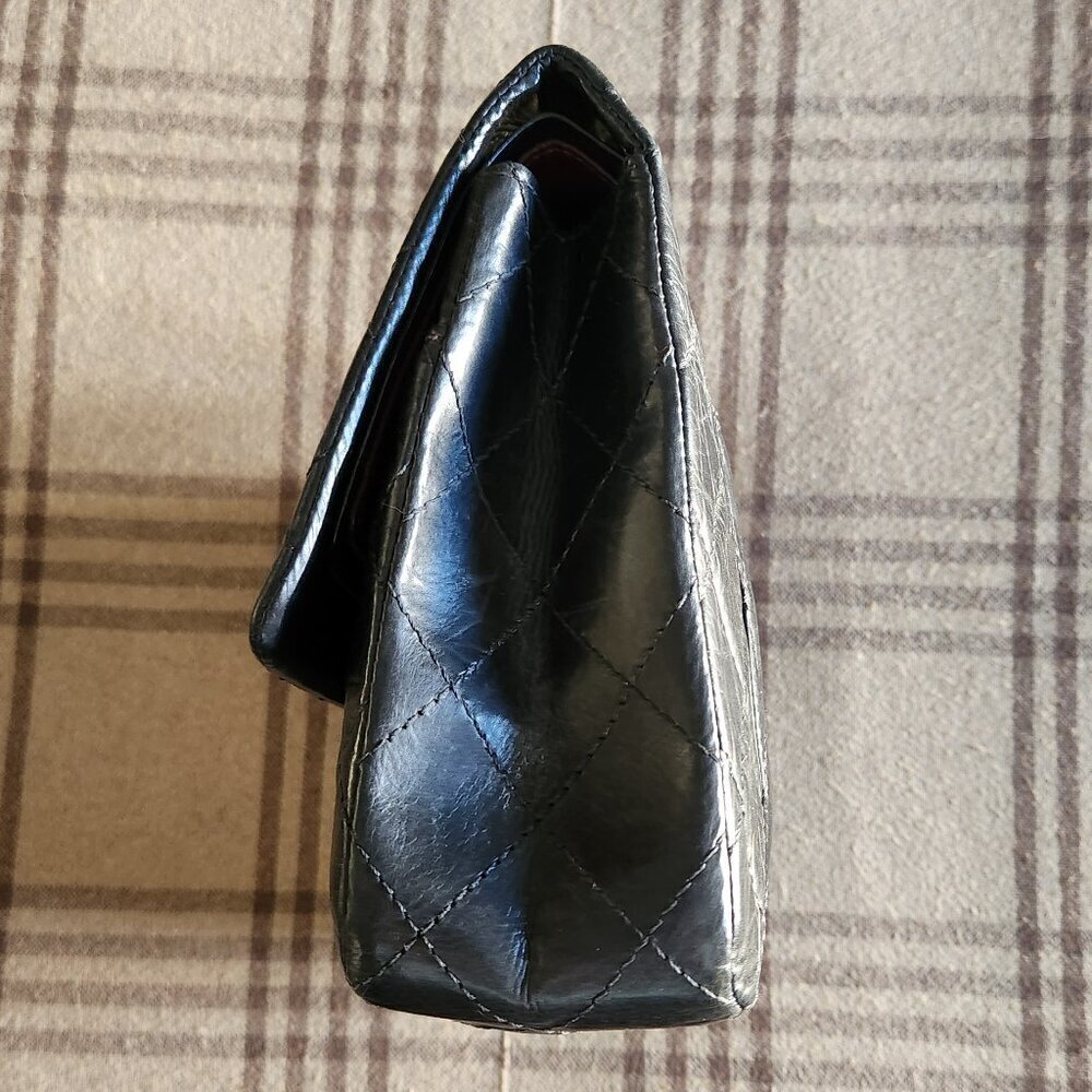 Chanel Black 2.55 – 2005 Quilted Flap Bag, Authentic - Picture 6 of 16